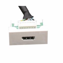 Garbot FA-2420-HDMI-F/F-P-20CM presa energia Bianco (F22 HDMI Module. F/F. 20 cm. - White - Warranty: 12M)