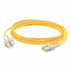Titan 9-DX-SC-SC-5-YW cavo InfiniBand e in fibra ottica 5 m Giallo 