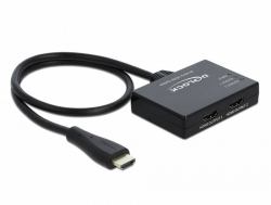 DeLOCK 87747 video splitter HDMI 2x HDMI (Delock - video-/audiosplitter - 2 port)
