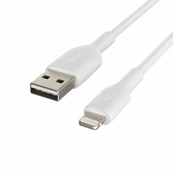 Belkin CAA001BT0MWH cavo Lightning 0,15 m Bianco (LIGHTNING BLADE/SYNC CABLE - PVC MFI 15CM WHITE)