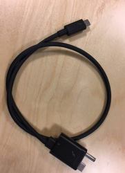Thunderbolt 3 power cable - **Refurbished** - Warranty: 12M