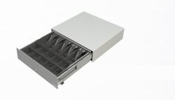 apg Solutions SLIM-1023 cash drawer Manual cash drawer (460 FLIP LID DRAWER 8C6VN INTE - 460X170X100MM WHITE STL LID RJ11)