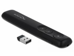 DeLOCK Presentatore Laser USB nero (Delock fjernbetjening til prÃ¦sentation)