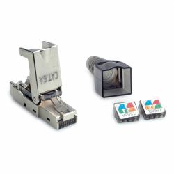 VALUE 26.99.0373 cavo di collegamento RJ-45 Argento (FELDKONFEKTIONIERBARER RJ45 - ST KAT6A STP)