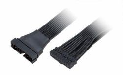 Akasa AK-CBUB45-15BK cavo piatto e a nastro (Ribbon Cable - Warranty: 12M)