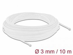 DeLOCK 20692 guaina per cavo Bianco (Delock Braided Sleeving stretchable -)