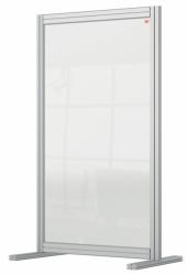Nobo 1915493 bacheca magnetiche e accessori Grigio, Trasparente (Nobo 1915493 Premium Plus Desk Divider 600x1000mm Acrylic)