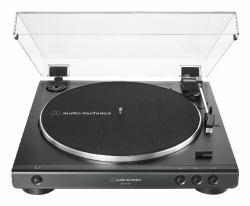 Audio-Technica AT-LP60XUSB Giradischi con trasmissione a cinghia Grigio, Metallico Completamente automatico (Audio-Technica AT-LP60XUSB - pladespil)