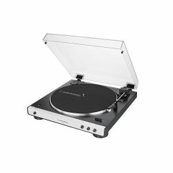 Audio-Technica AT-LP60XBT Giradischi con trasmissione a cinghia Bianco Completamente automatico (Audio-Technica AT-LP60XBT - pladespill)