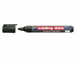 Edding e-360 evidenziatore 1 pz Nero (e-360 Whiteboard Marker A8 Black [10])