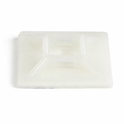 StarTech.com CBMCTM3 supporto per fascette Bianco Nylon 100 pz (100 PACK OF SELF-ADHESIVE CABLE - TIE MOUNTS LARGE)