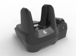 Zebra CRD-MC2X-2SUCHG-01 accessorio per palmari (MC22/MC27 SINGLE SLOT CHARGE - AND COMM CRADLE SPARE BATTCHARGE)