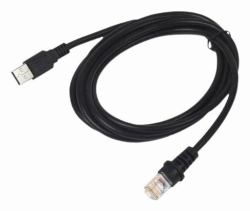 Datalogic 90A052361 lettero codici a barre e accessori Cavo di carica (CABLE USB TYPE A EXT PW HIGH - CURRENT PVCW STRAIGHT 1.2M BLACK)