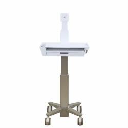 Ergotron CareFit Slim 2.0 Grigio, Bianco Universale Carrello multimediale (CAREFIT SLIM 2.0 LCD CART - W DRAWER)