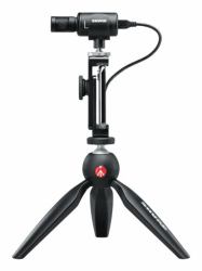 Shure MV88+ VIDEO KIT Nero Microfono da tavolo (Mv88+ Video Kit Black Table - Microphone - Warranty: 12M)