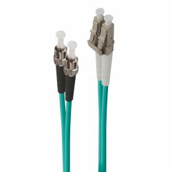 ALOGIC LCST-02-OM4 cavo InfiniBand e in fibra ottica 2 m LC ST Turchese (AL2M LC-ST 40G/100G MMD LSZH - FIBRE CABLE 50/125 OM4)