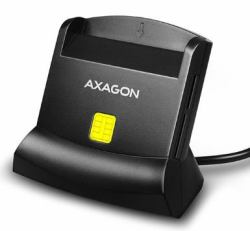 Axagon CRE-SM2 lettore di card readers Interno USB USB 2.0 Nero (AXAGON CRE-SM2 USB Smart Card und SD/m)