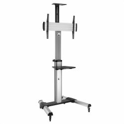 ROLINE 17031260 177,8 cm [70"] Argento (Premium TV Mobile Cart, Pivot - Function, <lt/>50 kg, - <lt/>177.8cm - Warranty: 12M)