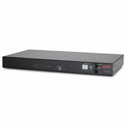 APC RACK ATS, 20A/208V, 16A/230V, C20 IN, [8] C13 [1] C19 OUT unità di distribuzione dell'energia [PDU] Nero (APC AUTOMATIC TRANSFER SWITCH 230V)