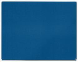 Nobo Premium Plus bacheca per appunti Interno Blu Alluminio (Nobo 1915191 Premium Plus Blue Felt Notice Board 1500x1200mm)