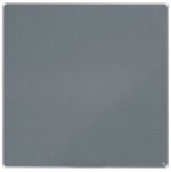 Nobo 1915197 bacheca per appunti Grigio Alluminio (Nobo 1915197 Premium Plus Grey Felt Notice Board 1200x1200mm)