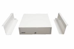 AKS-ANKER 29101.101-0906 accessorio per cassetto portadenaro (ANKER MDX13/MDX13E MOUNTING - UNDER THE DESK W/2 BRACKET WHITE)