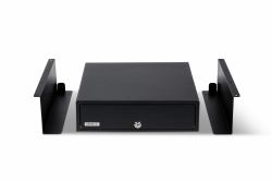 AKS-ANKER 29101.101-0905 accessorio per cassetto portadenaro (ANKER MDX13/MDX13E MOUNTING - UNDER THE DESK W/2 BRACKET BLACK)