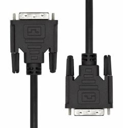 ProXtend DVI-D 18+1 Cable 2M cavo DVI Nero (DVI-D 18+1 Cable, Black 2m - Warranty: 360M)
