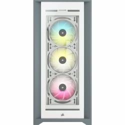 Corsair iCUE 5000X RGB Midi Tower White (CORSAIR ICUE 5000X RGB WHITE MID CASE)