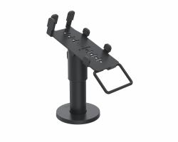 Ergonomic Solutions SpacePole Payment Verifone P200 & P400 DuraTilt® SP1, 120mm [with handle] (MULTIGRIP PLATE FOR VERIFONE - P200/P400 NO HANDLE BLACK)