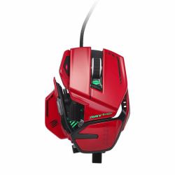 Mad Catz R.A.T 8+ ADV mouse Gaming Mano destra USB tipo A Ottico 20000 DPI (The authentic R.A.T 8 adv optical gaming mouse Red)