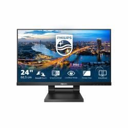 Philips 242B1TC/00 computer monitor 60.5 cm [23.8"] 1920 x 1080 pixels Full HD LED Touchscreen Black (Philips B Line 242B1TC - WLED 24" IPS)