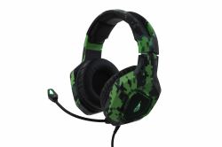 SureFire Skirmish Auricolare Cablato A Padiglione Gaming USB tipo A Nero, Mimetico, Verde 