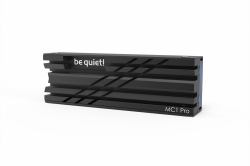 be quiet! MC1 PRO Solid-state drive Heatsink/Radiator Black 1 pc[s] (MC1 PRO COOLER M.2 SSD COOLER - PASSIV COOLER)