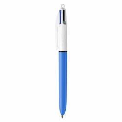 BIC 982866 penna a sfera Nero, Blu, Verde, Rosso Penna a sfera retrattile a clip Medio 12 pz (Bic Pack of 12 Assorted Colour Original Ballpoint Pen 1mm Tip)