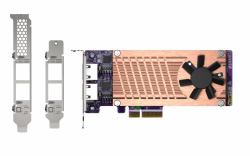 QNAP QM2-2P2G2T scheda di rete e adattatore Interno Ethernet 2500 Mbit/s 