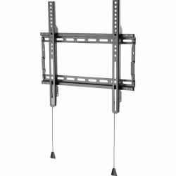 Vision VFM-W4X4V/2 Supporto TV a parete 165,1 cm [65"] Nero (Display wall mount - fits large flat-panel display 37 to 65" with VESA sizes up to 400 x 400 - latches in place - lockable - non-tilting...