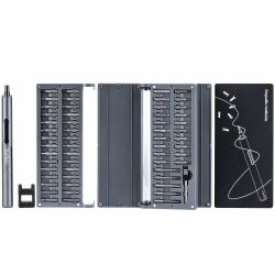 StarTech.com Set di cacciaviti elettrici di precisione a 55 punte - Kit di cacciaviti a batteria portatile/mini per riparazioni di elettronica, laptop, computer, tablet e telefoni - magnetico - sen...