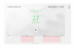Crestron TSS-770-W-S pannello di controllo tattile 17,8 cm [7"] 1280 x 800 Pixel (7IN ROOM SCHEDULING TOUCH - SCREEN WHITE SMOOTH)