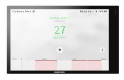 Crestron TSS-770-B-S pannello di controllo tattile 17,8 cm [7"] 1280 x 800 Pixel (Crestron Room Scheduling Touch Screen TSS-770-B-S - Room manager - wireless, wired - Bluetooth, 802.11a/b/g/n/ac - ...