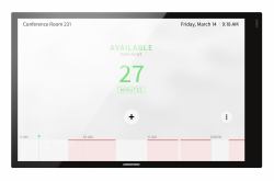 Crestron TSS-1070-B-S espositore per sale riunioni 25,6 cm [10.1"] 1920 x 1200 Pixel 802.11a, 802.11b, 802.11g, Wi-Fi 4 [802.11n], Wi-Fi 5 [802.11ac] Plastica Bluetooth (Crestron Room Scheduling To...