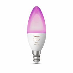 Philips Hue White and Color ambiance Candela - lampadina connessa E14 (Philips Hue White and Colour Ambiance - LED-Lampe - Form: B39 - E14 - 4 W [Entsprechung 25 W])