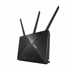 ASUS 4G-AX56 router wireless Gigabit Ethernet Dual-band [2.4 GHz/5 GHz] Nero 