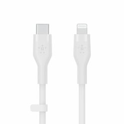 Belkin CAA009BT2MWH cavo Lightning 2 m Bianco (^USB-C TO LTGSILICON 2M WHITE)