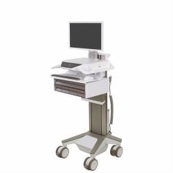Ergotron CareFit Pro Grigio, Bianco Carrello multimediale (CAREFIT PRO ELECTRIC LIFT CART - LIFE PWD 5 DWRS UK)