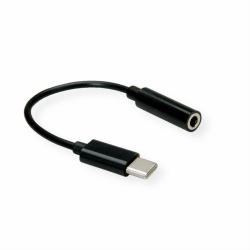 VALUE 12.99.3214 cavo audio 0,13 m 3.5mm USB Nero (Audio Cable 0.13 M 3.5Mm Usb - Black - Warranty: 12M)