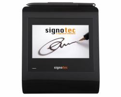 Signotec ST-GERT-3-U100 sign pad per la cattura della firma 12,7 cm [5"] Nero LCD (Gamma 5" Colour ERT - ST-GERT-3-U100, 12.7 cm [5"], - LCD, 800 x 480 pixels, 108 x 65 mm, Black, 160 mm - Warranty...