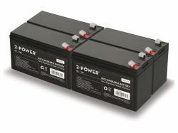 2-Power BUN0244A batteria UPS Acido piombo [VRLA] 12 V 7 Ah (Replacement Battery Kit [Cells Only])