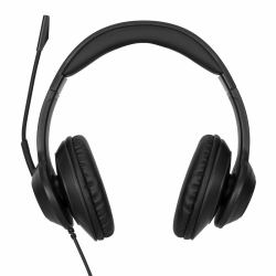Targus AEH102GL cuffia e auricolare Cablato A Padiglione Musica e Chiamate USB tipo A Nero 