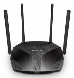 Mercusys MR80X router wireless Gigabit Ethernet Dual-band [2.4 GHz/5 GHz] Nero 